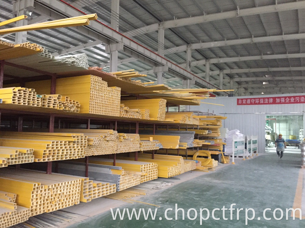 FRP fiberglass pultruded sections Channel